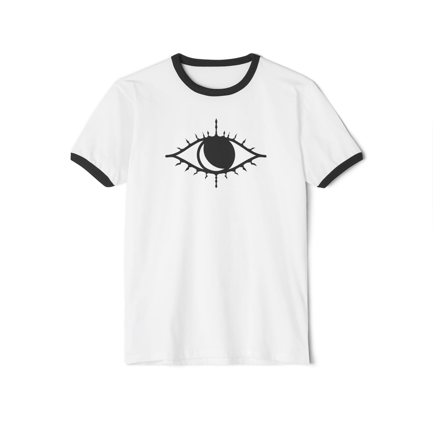 Mystic Moon Eye Ringer T-Shirt