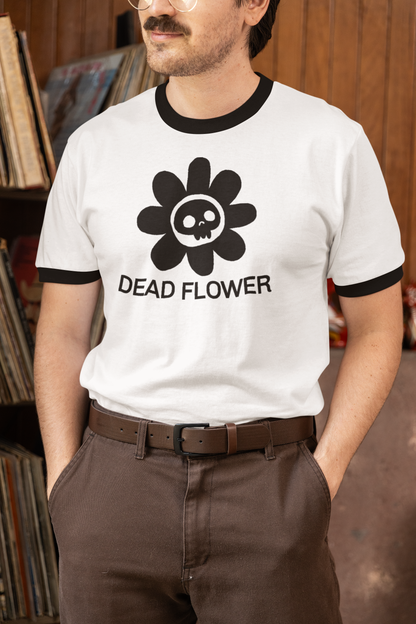 Dead Flower Ringer T-Shirt